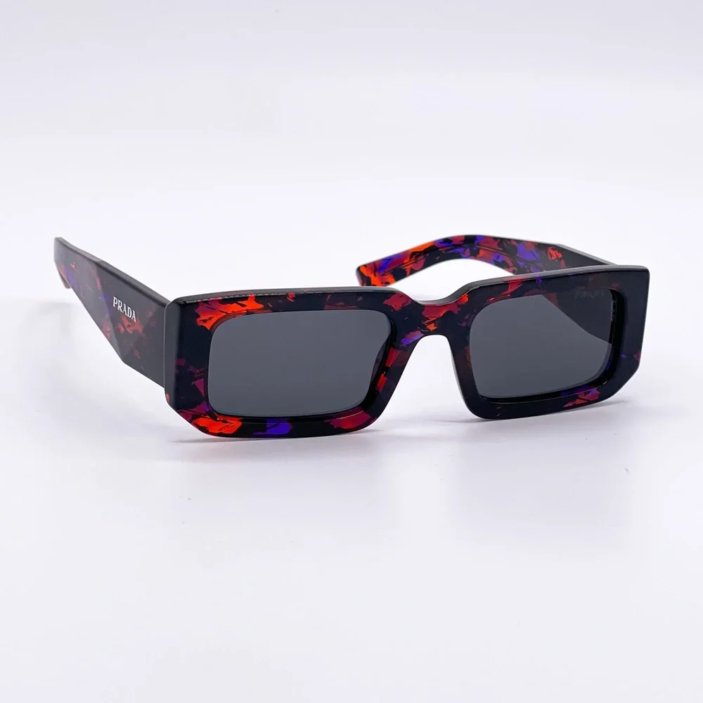 NEW PRADA PR06YSF 06V5S0 UNISEX SQUARE SUNGLASSES PRADA SPR 06Y EYEWEAR PR 06YS - Picture 7 of 13